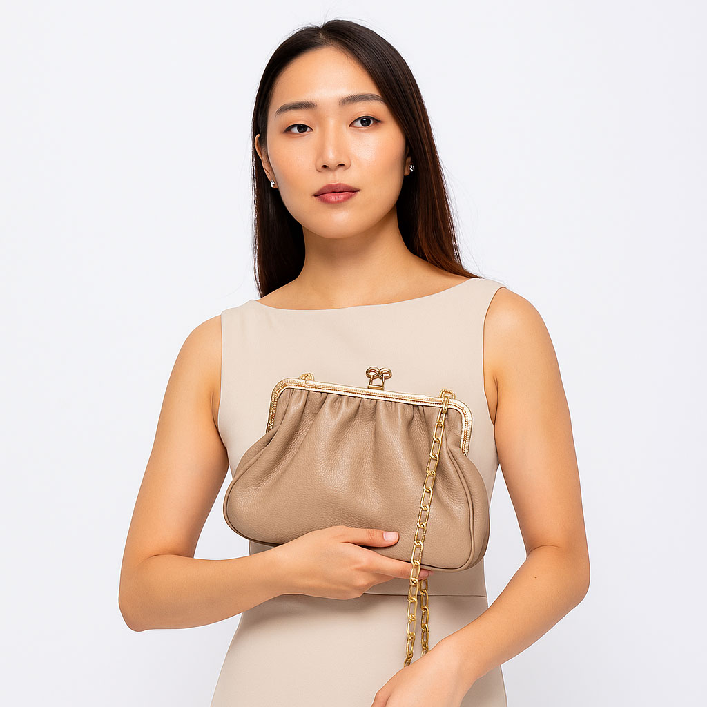 tas selempang kulit wanita leather